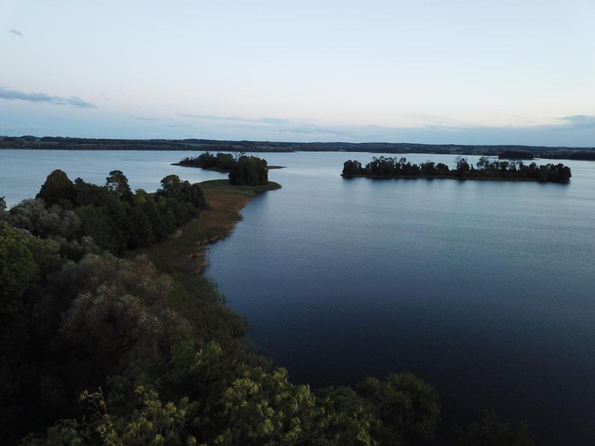 Mieszkanie Nad Jeziorem Rydzowka+Prywatny Staw+Plaza+Mazury Srokowo Kültér fotó