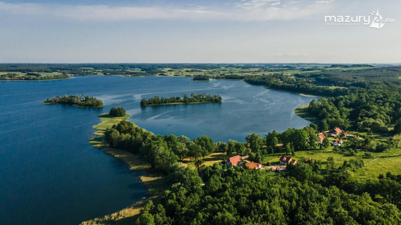 Mieszkanie Nad Jeziorem Rydzowka+Prywatny Staw+Plaza+Mazury Srokowo Kültér fotó