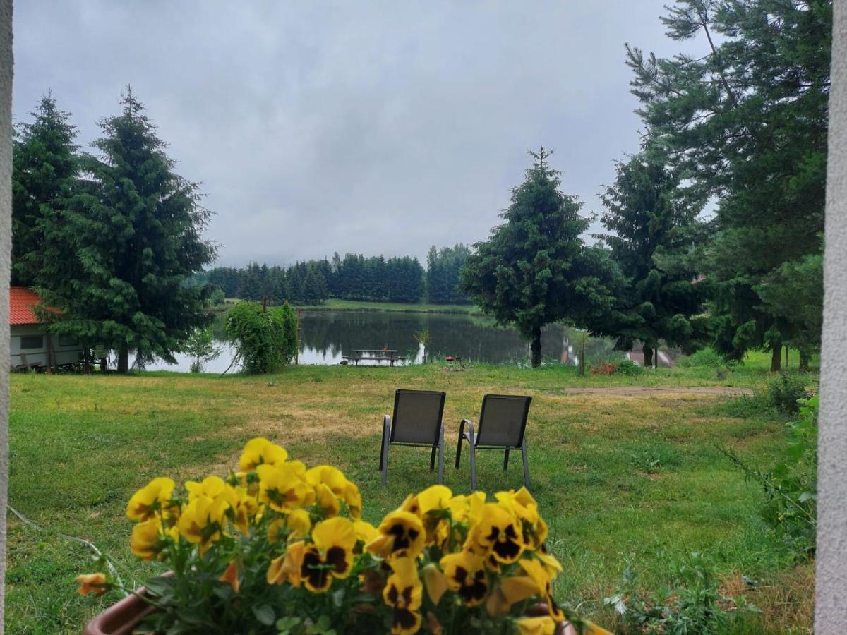 Mieszkanie Nad Jeziorem Rydzowka+Prywatny Staw+Plaza+Mazury Srokowo Kültér fotó